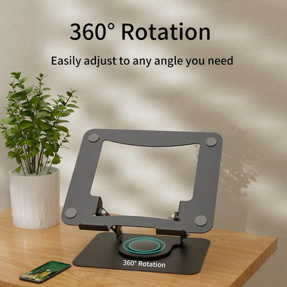 Adjustable Laptop Stand — Ergonomic Desk Riser for Posture & Productivity