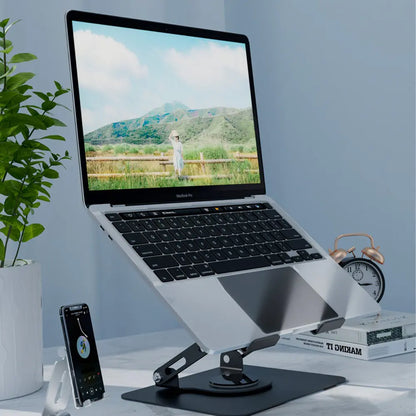 Adjustable Laptop Stand — Ergonomic Desk Riser for Posture & Productivity